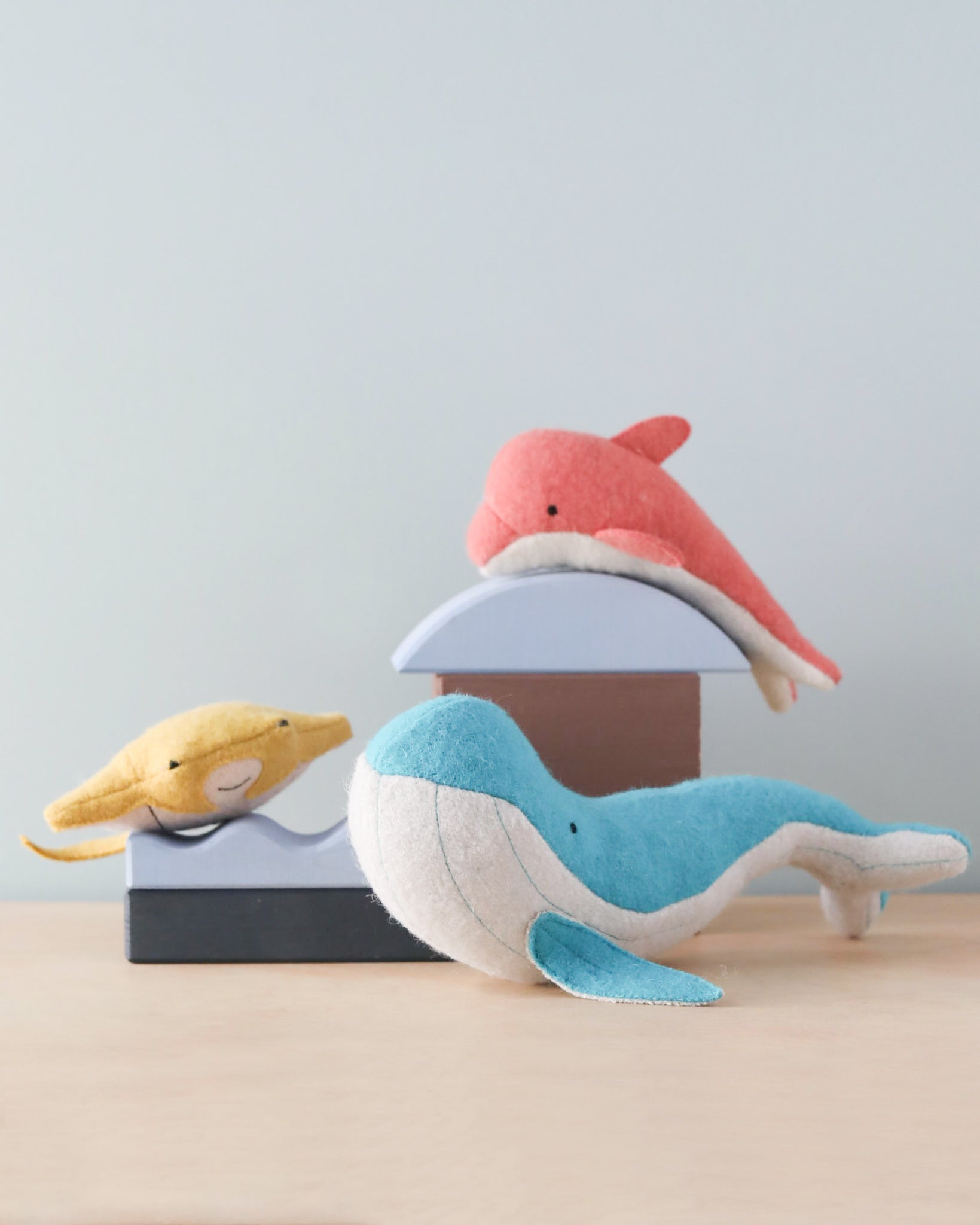 Olli Ella Holdie Folk Felt Ocean Animals - Image 2