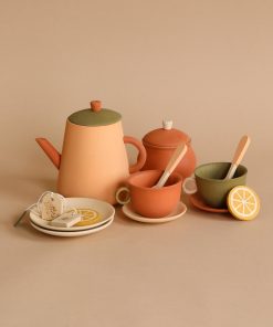 Sabo Concept Handmade Wooden Tea Set - Herbal
