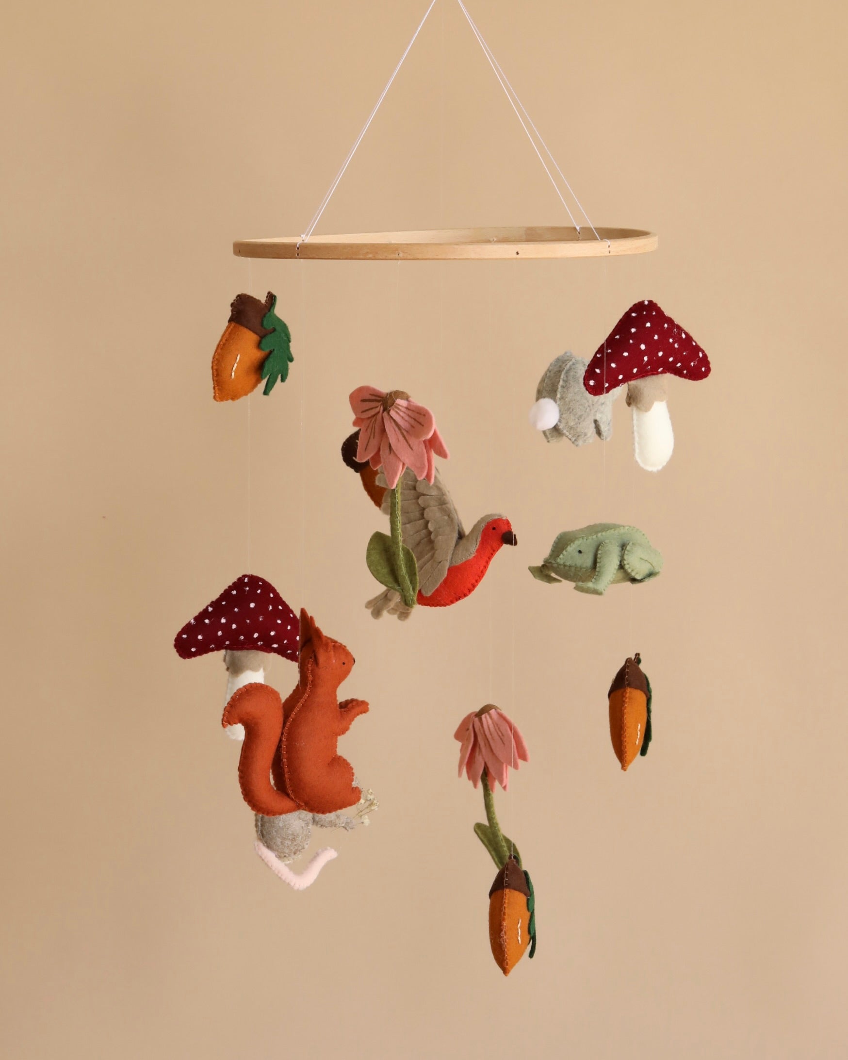 Handmade Mobile - Forest Friends - Final Sale - Image 2