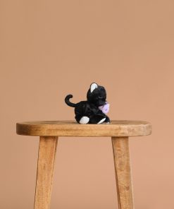 Olli Ella Binky Kitten Koko - Black - Final Sale
