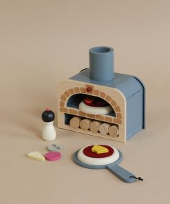 Wooden Make Me A Pizza Set