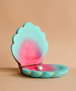 Bumbu Handmade Wooden Big Shell with Pearl