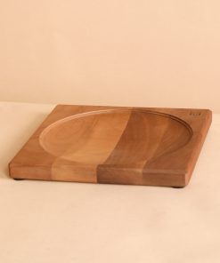 Mader Walnut Wood Spinning Plate, Large