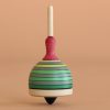 Mader Fridolin Spinning Top - Grey and Green