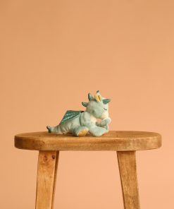 Olli Ella Binky Dragon - Volt - Green - Final Sale