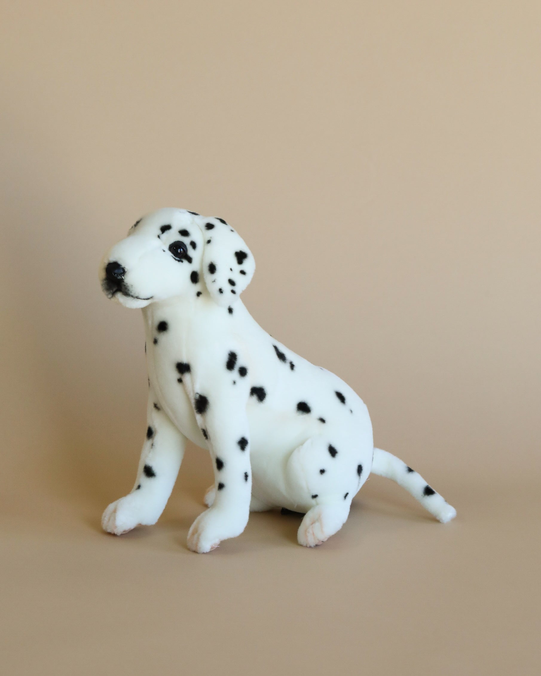 Sitting Dalmatian Dog Stuffed Animal - Image 3