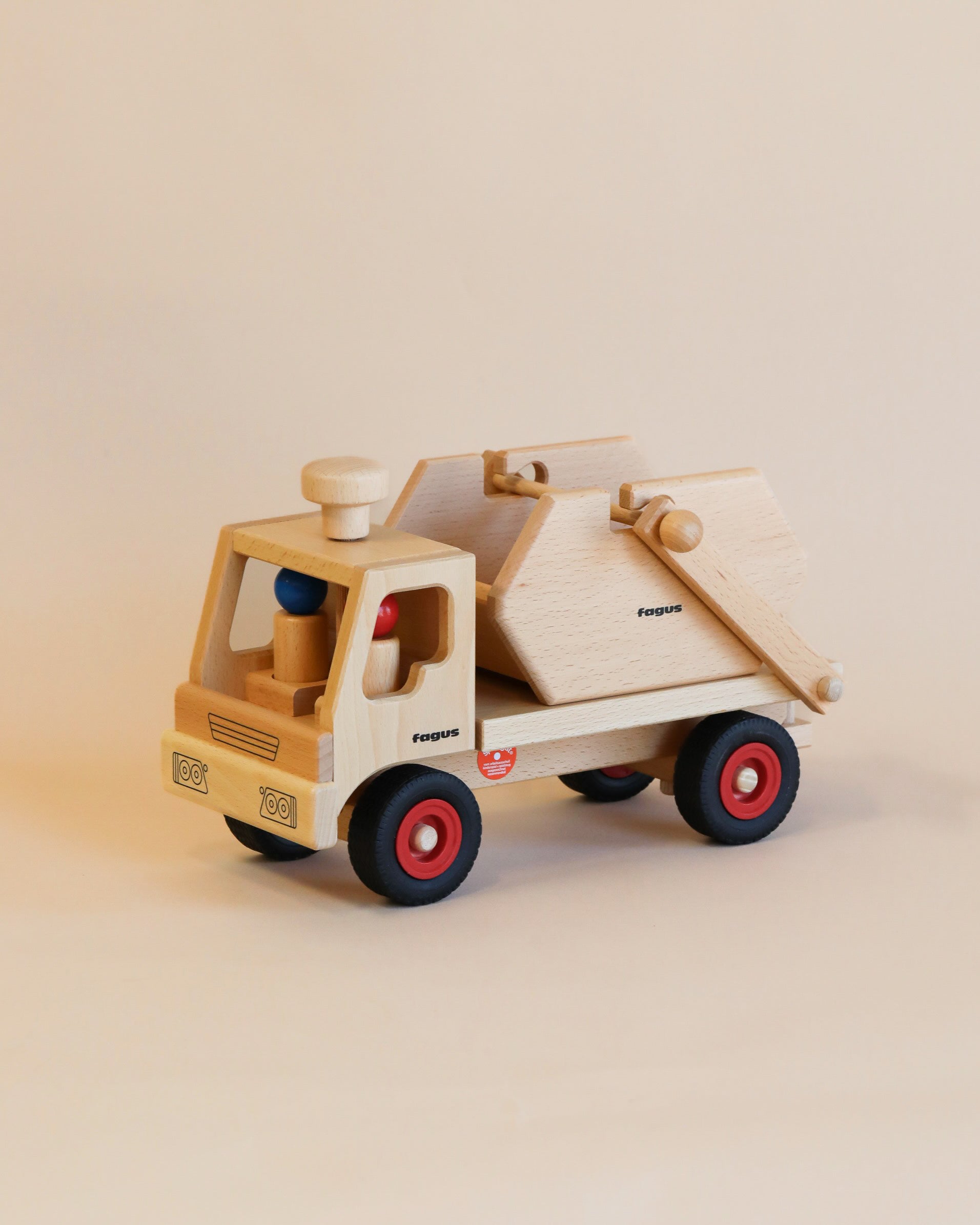 Fagus Wooden Skip Truck - Image 2