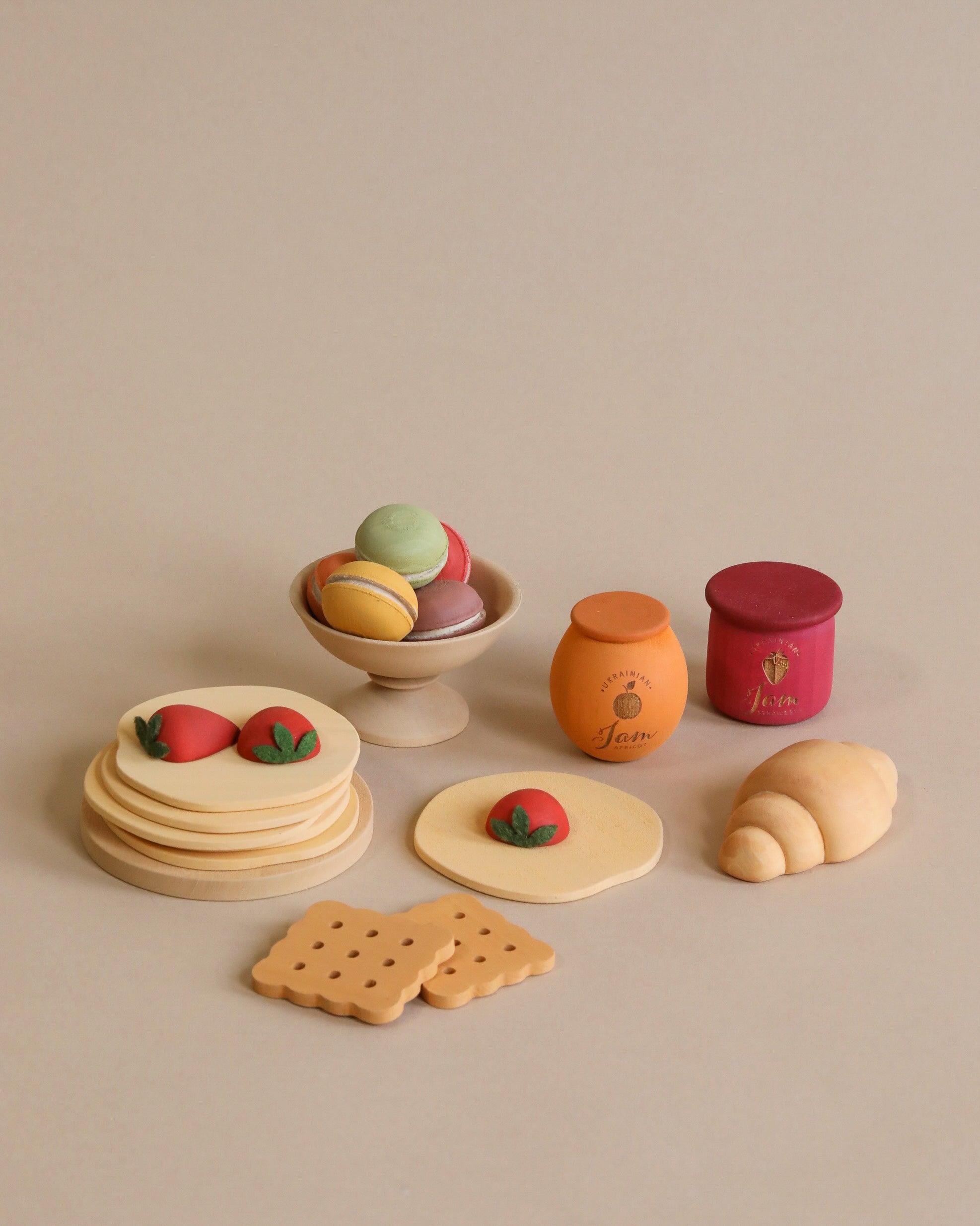 Sabo Concept Handmade Wooden Bakery Set - Desserts