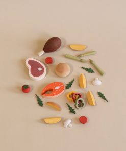 Sabo Concept Handmade Wooden Dinner Set