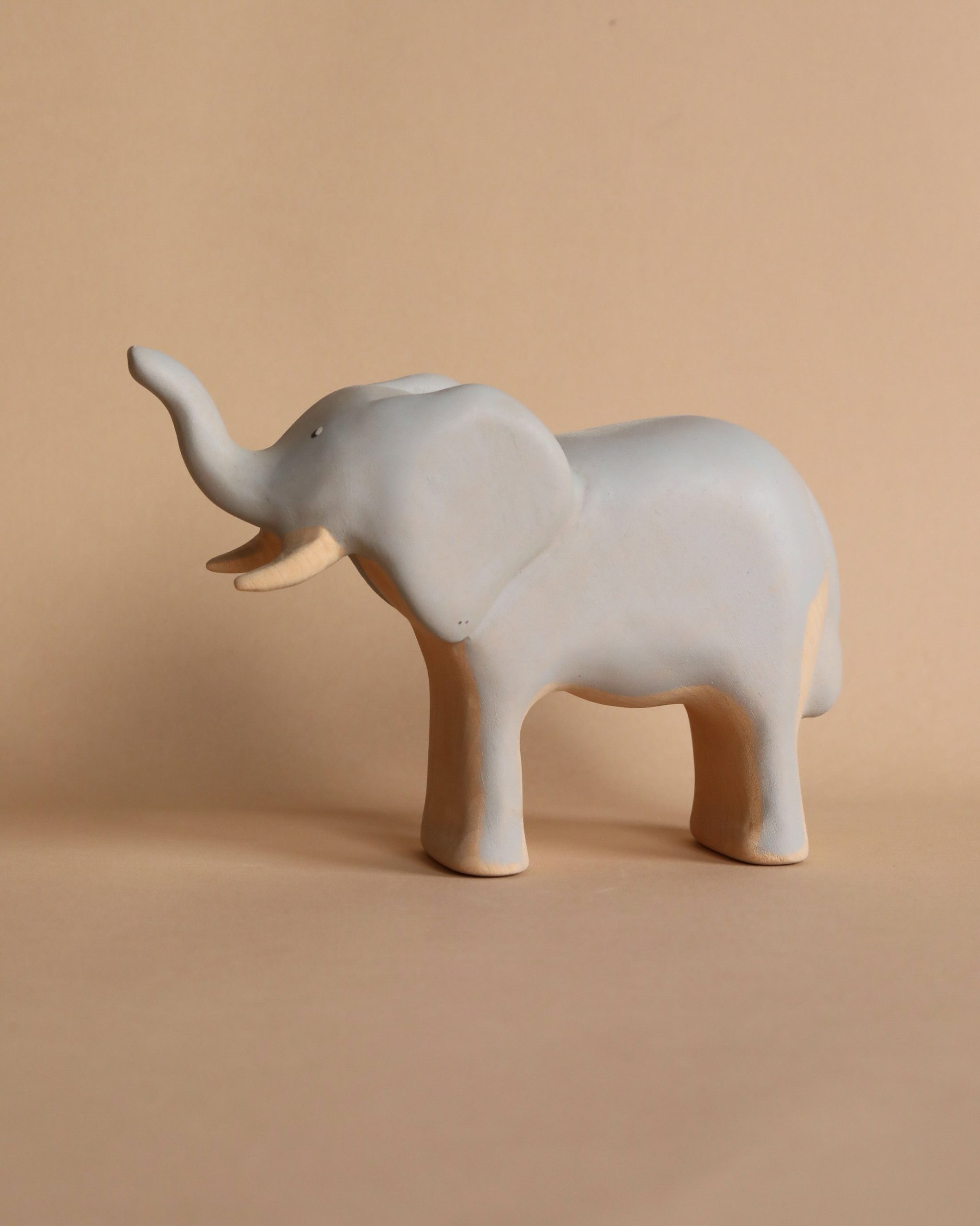 Handmade Wooden Elephant - Image 2