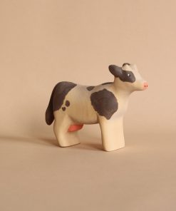 Handmade Wooden Cow