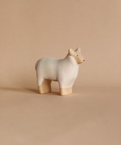 Handmade Wooden Sheep