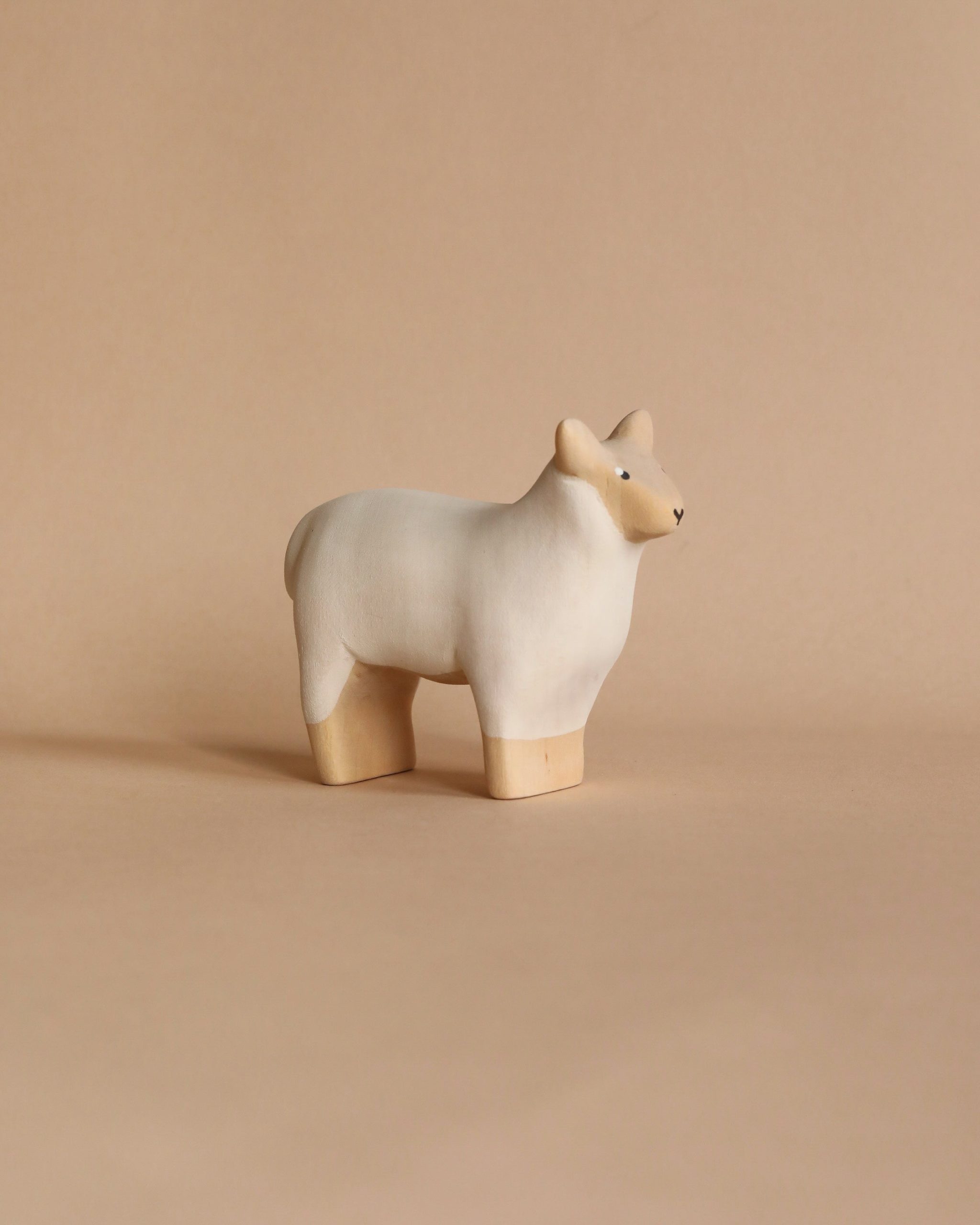 Handmade Wooden Sheep