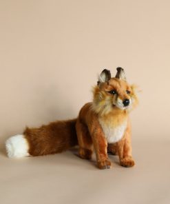 Sitting Red Fox Stuffed Animal