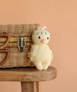 Cuddle + Kind Baby Duckling (Ivory Floral Crown)