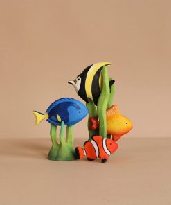 Bumbu Handmade Wooden Tropical Fish Set