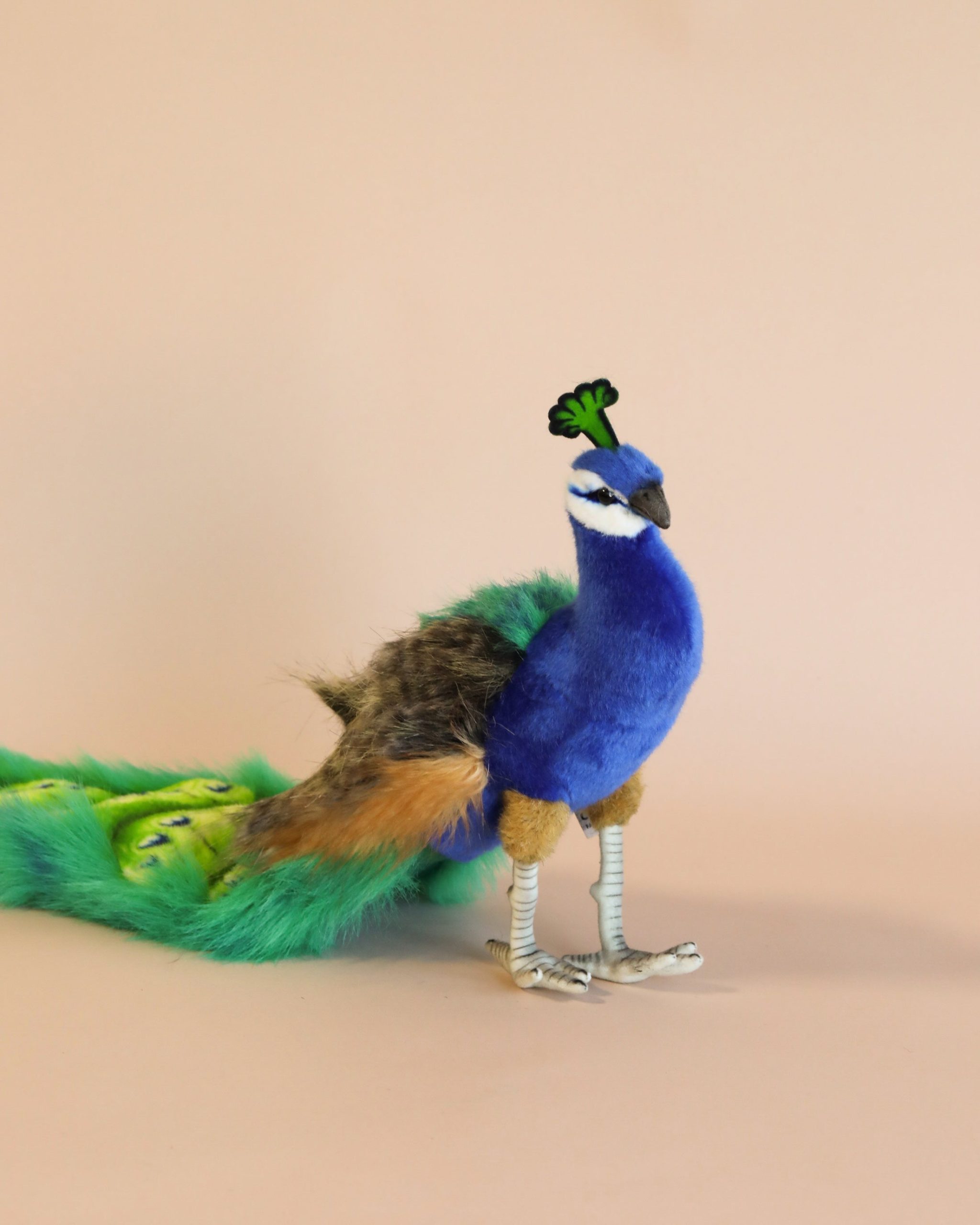 Peacock Stuffed Animal - Image 2