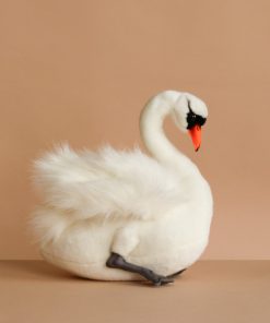 White Swan Bird Stuffed Animal