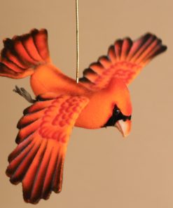Cardinal Flying Bird
