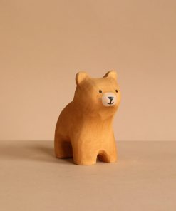 Bumbu Handmade Wooden Curious Bear