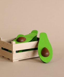 Erzi Avocado Half Fruit Pretend Food