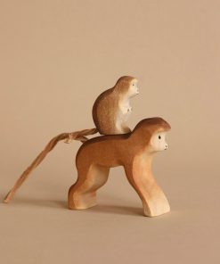 Bumbu Handmade Wooden Monkey Set