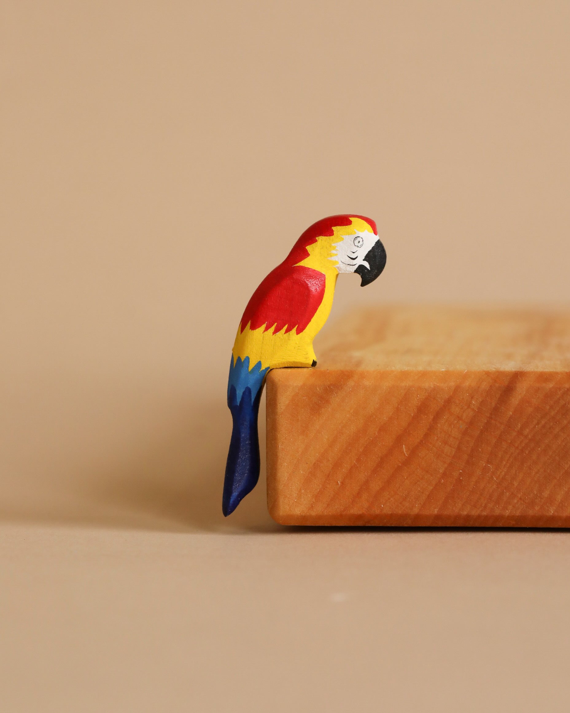 Bumbu Handmade Wooden Amazonian Parrot