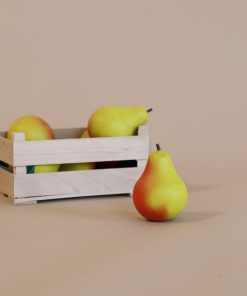 Erzi Pear Green-Red Pretend Food