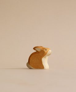 Handmade Holzwald Sitting Rabbit