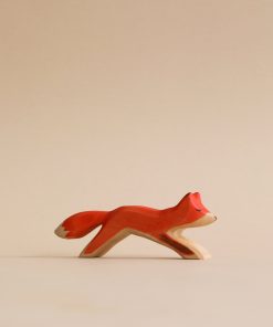 Handmade Holzwald Running Fox