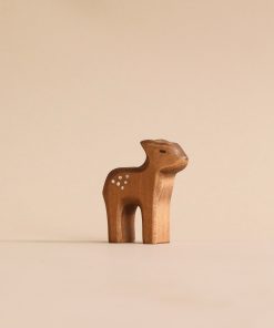 Handmade Holzwald Standing Fawn