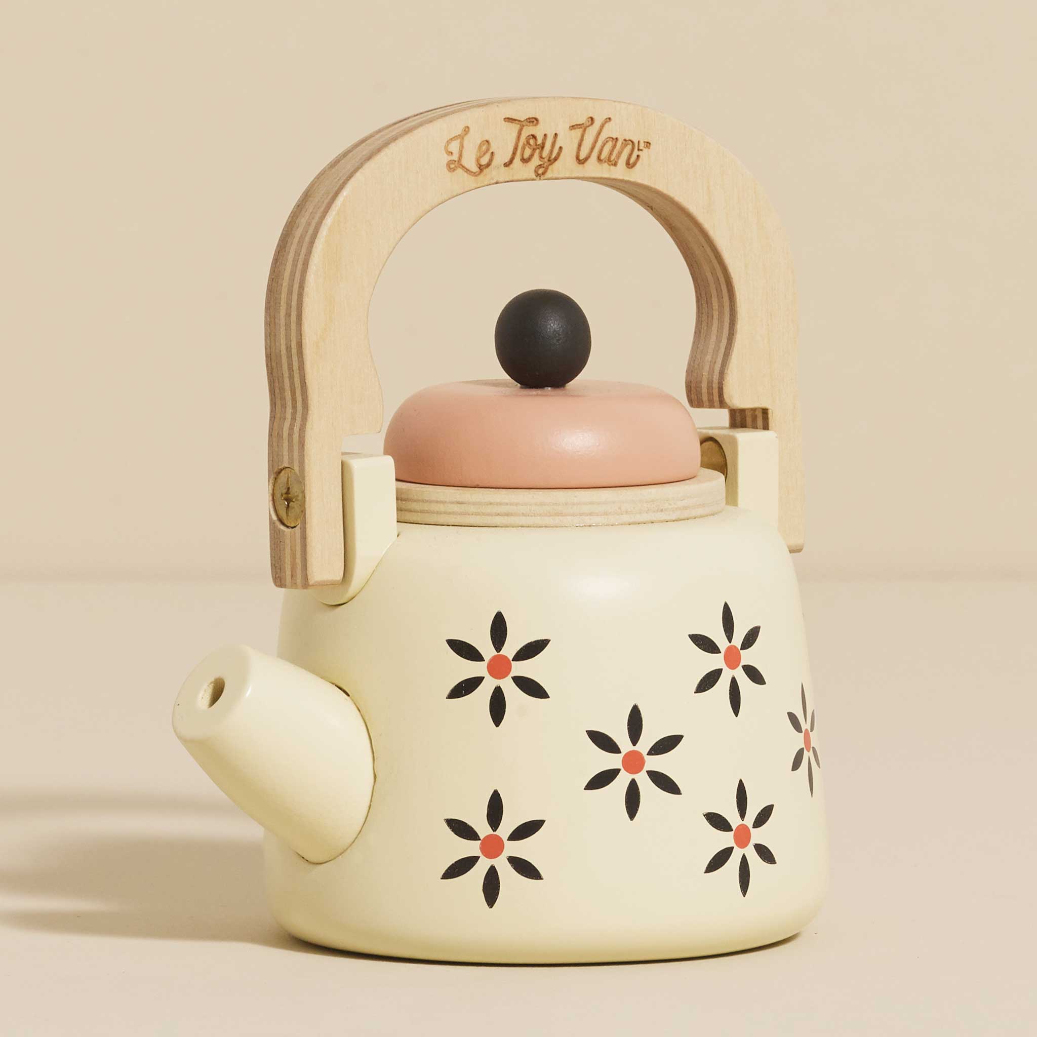 Vintage Wooden Role Play Kettle