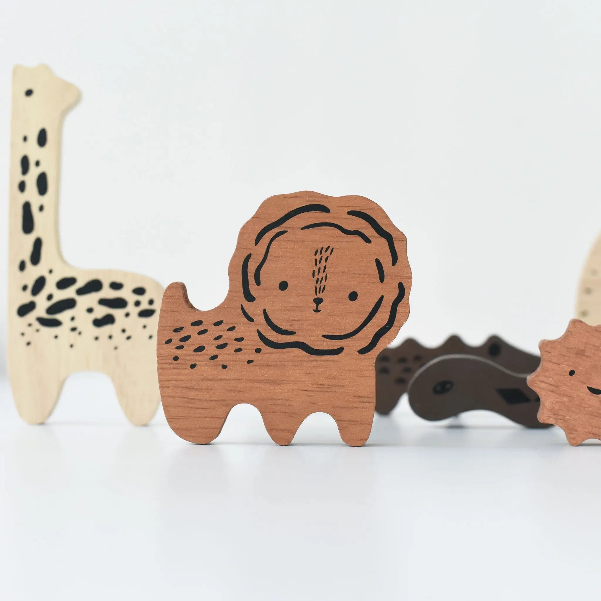 Wooden Tray Puzzle - Safari Animals - Image 5
