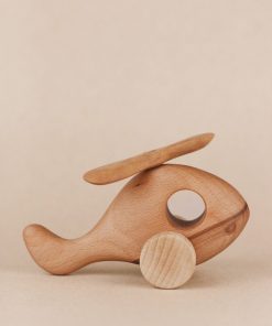 Handmade Wooden Helicopter