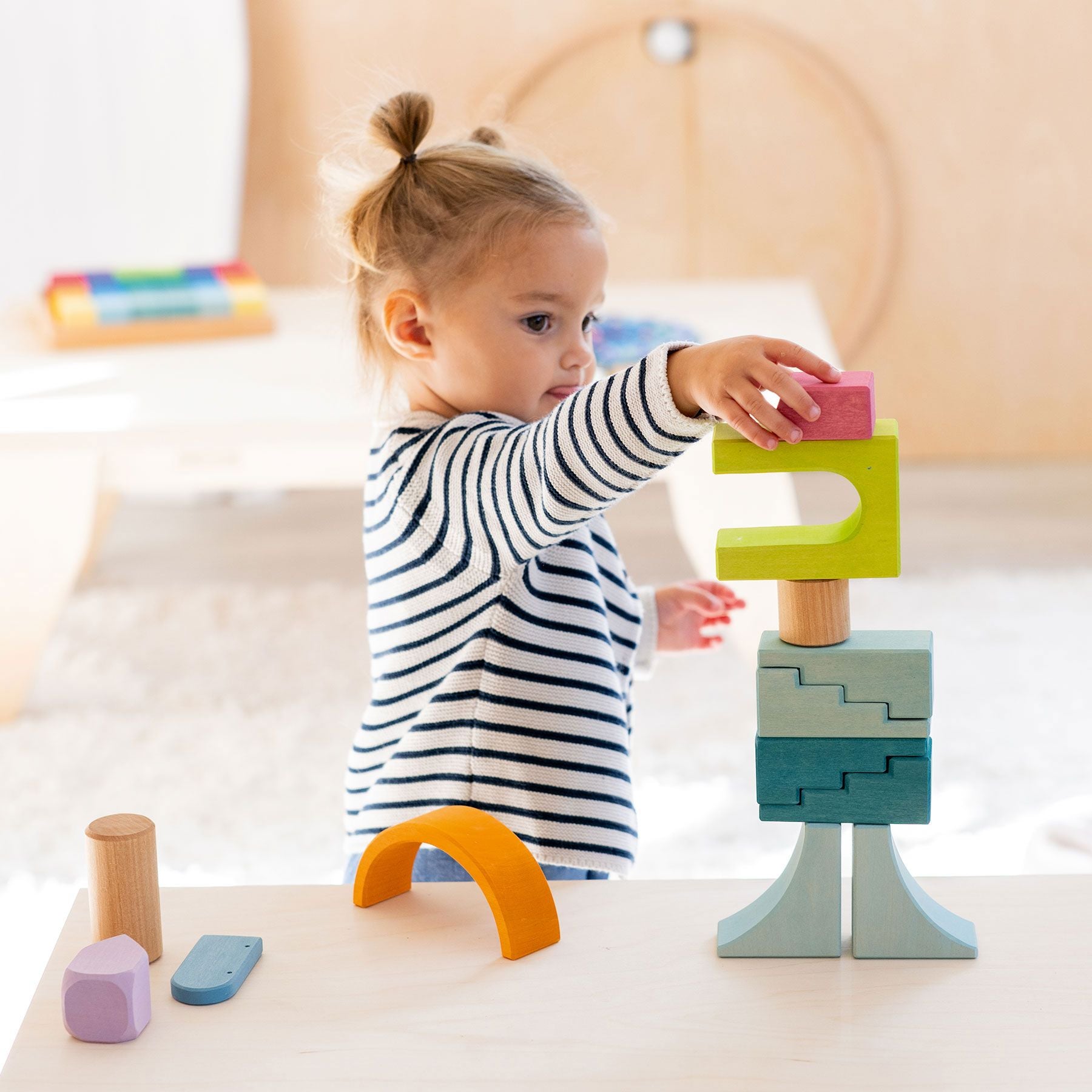 Grimm's Building World Cloud Play Block Set - Image 4