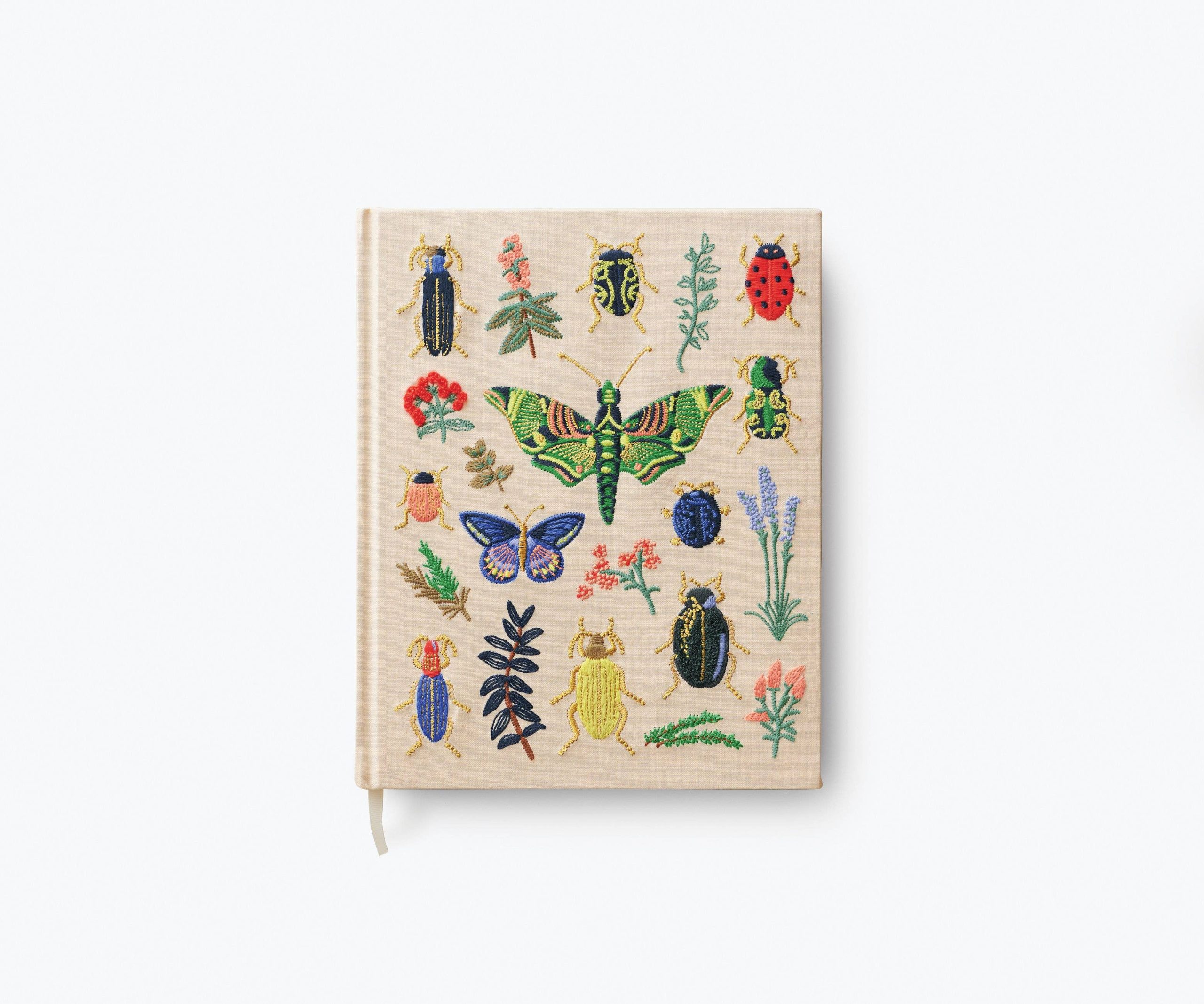 Curio Embroidered Fabric Sketchbook - Image 2