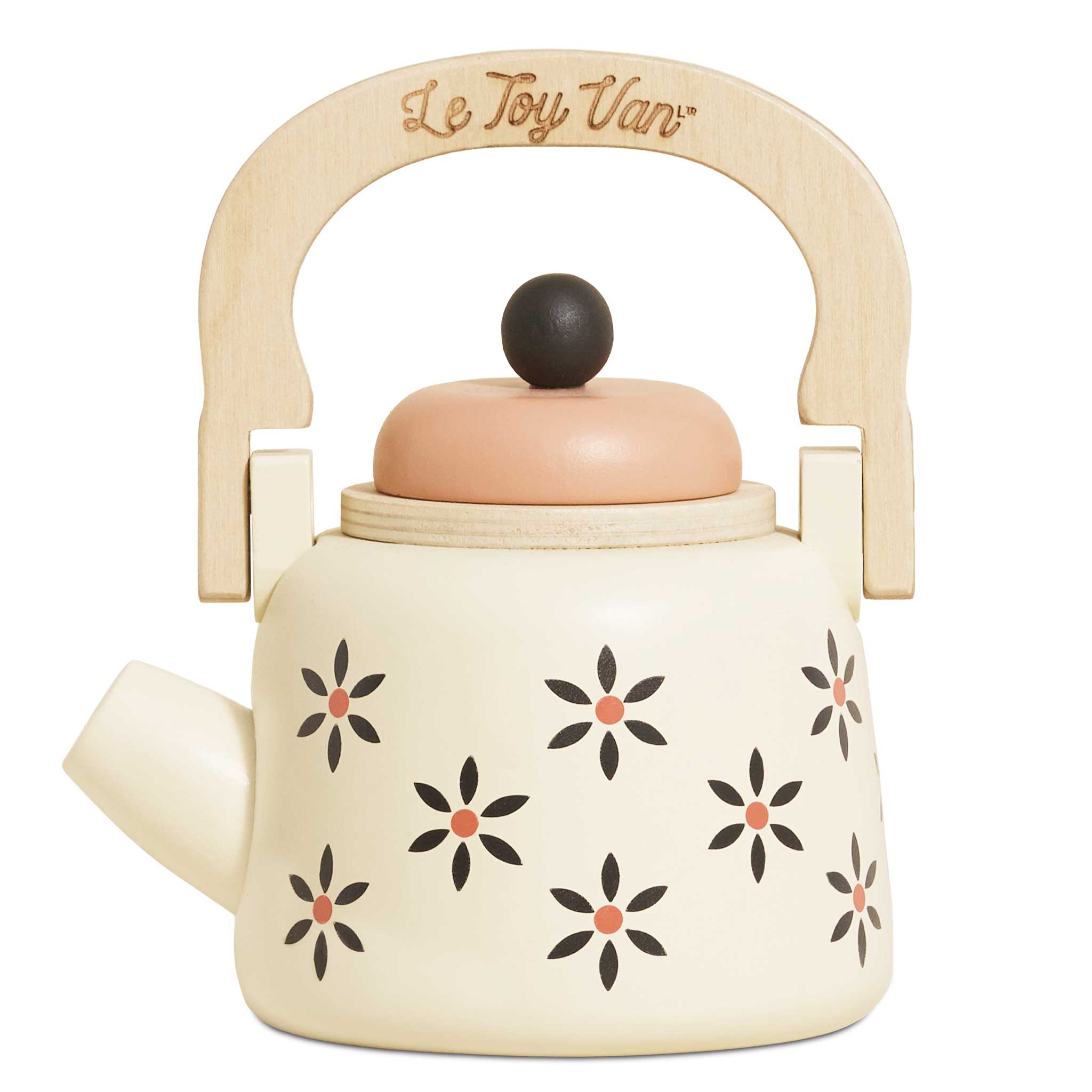 Vintage Wooden Role Play Kettle - Image 5