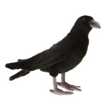Crow Bird Stuffed Animal - Image 2