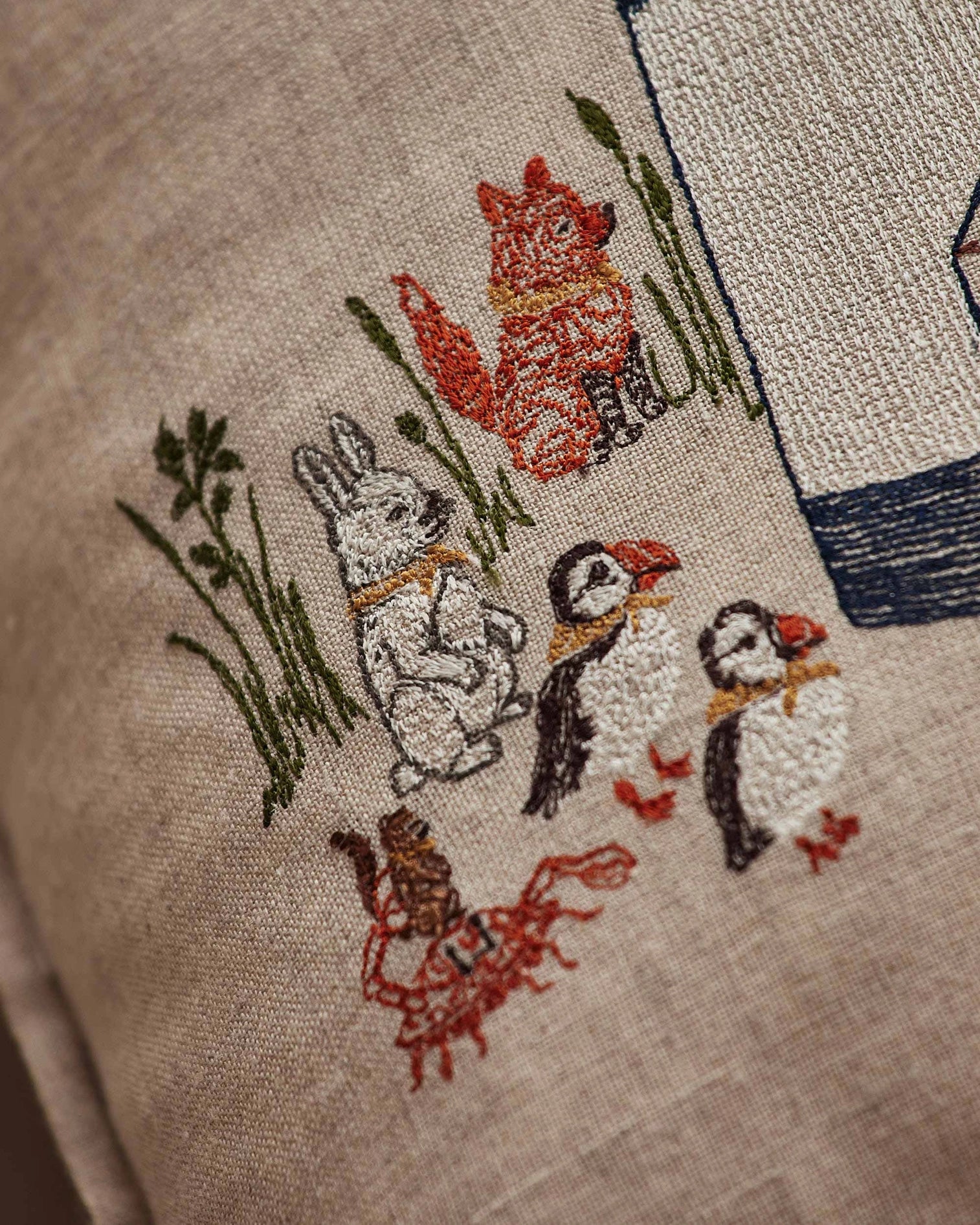 Coral & Tusk Lighthouse Friends Pocket Pillow - Image 4