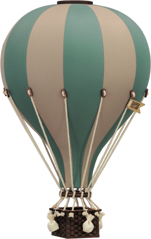 Hot Air Balloon - Pastel Green - Image 3