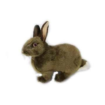Brown Bunny Stuffed Animal - Image 2