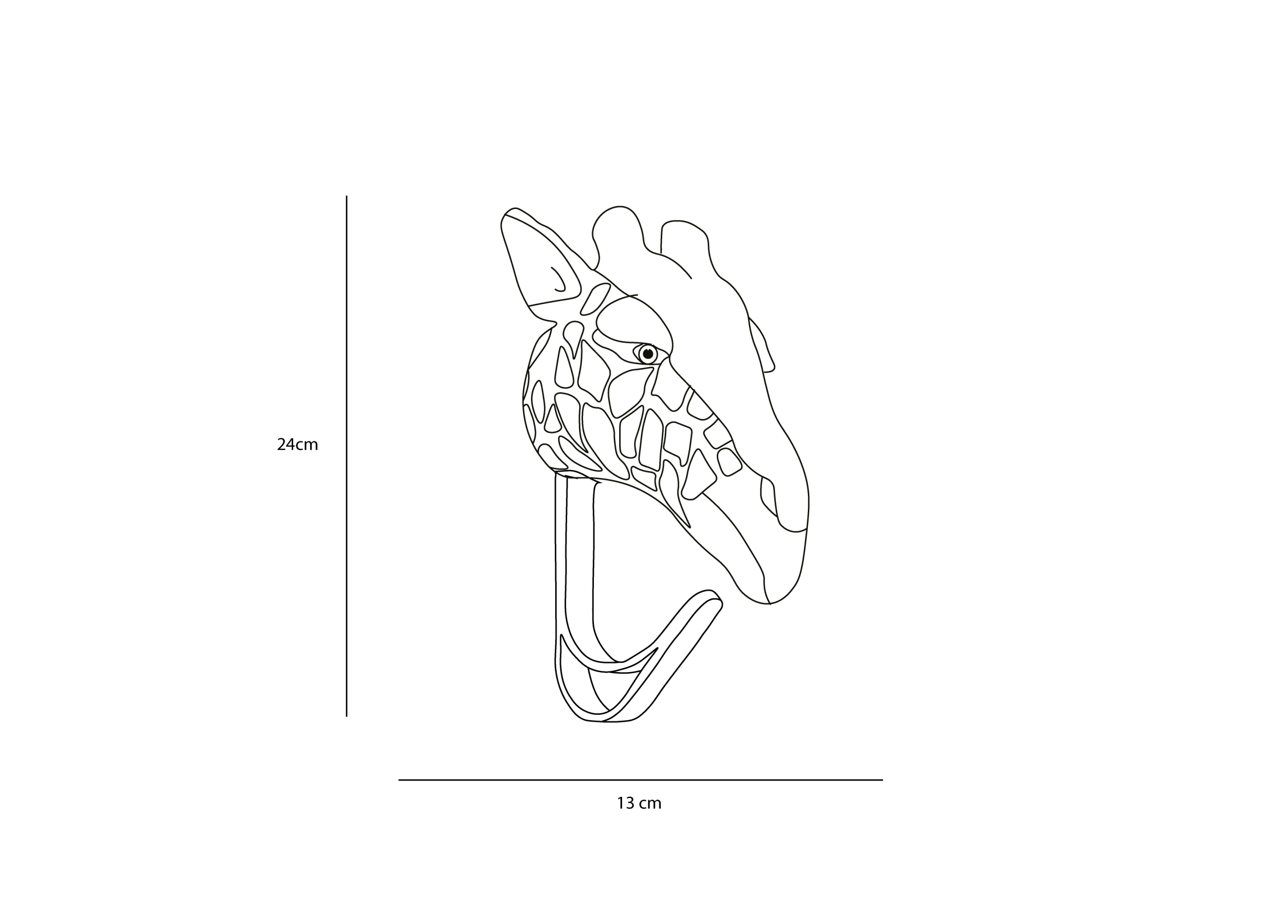 Coat Hanger - Giraffe - Image 5