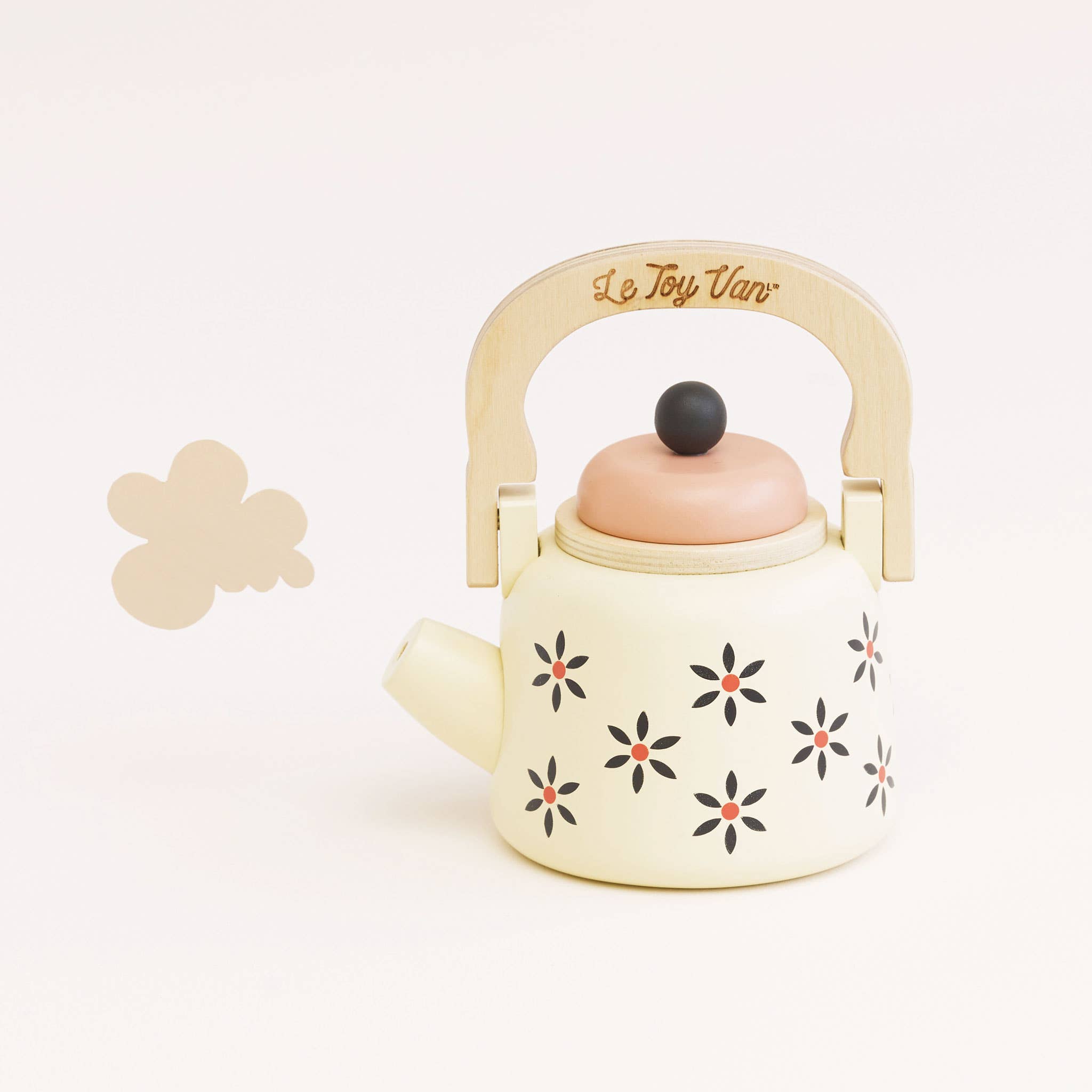 Vintage Wooden Role Play Kettle - Image 3