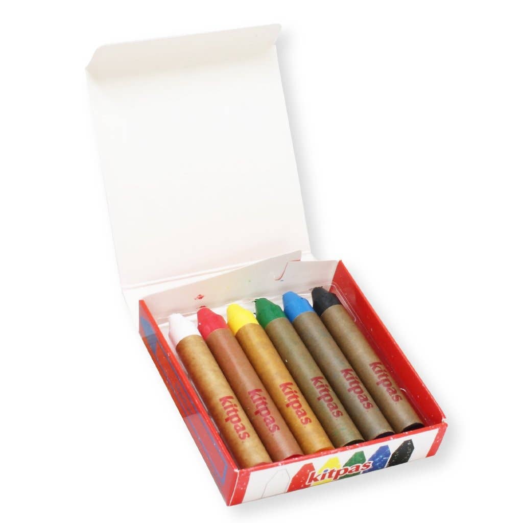 Kitpas Crayons - 6 Colors - Image 2