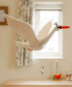 Handmade Swan Mobile