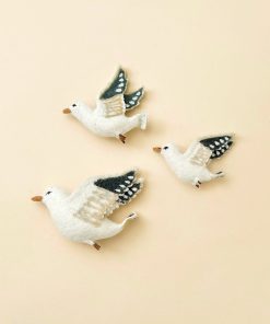 Flying Seagulls Wall Decor