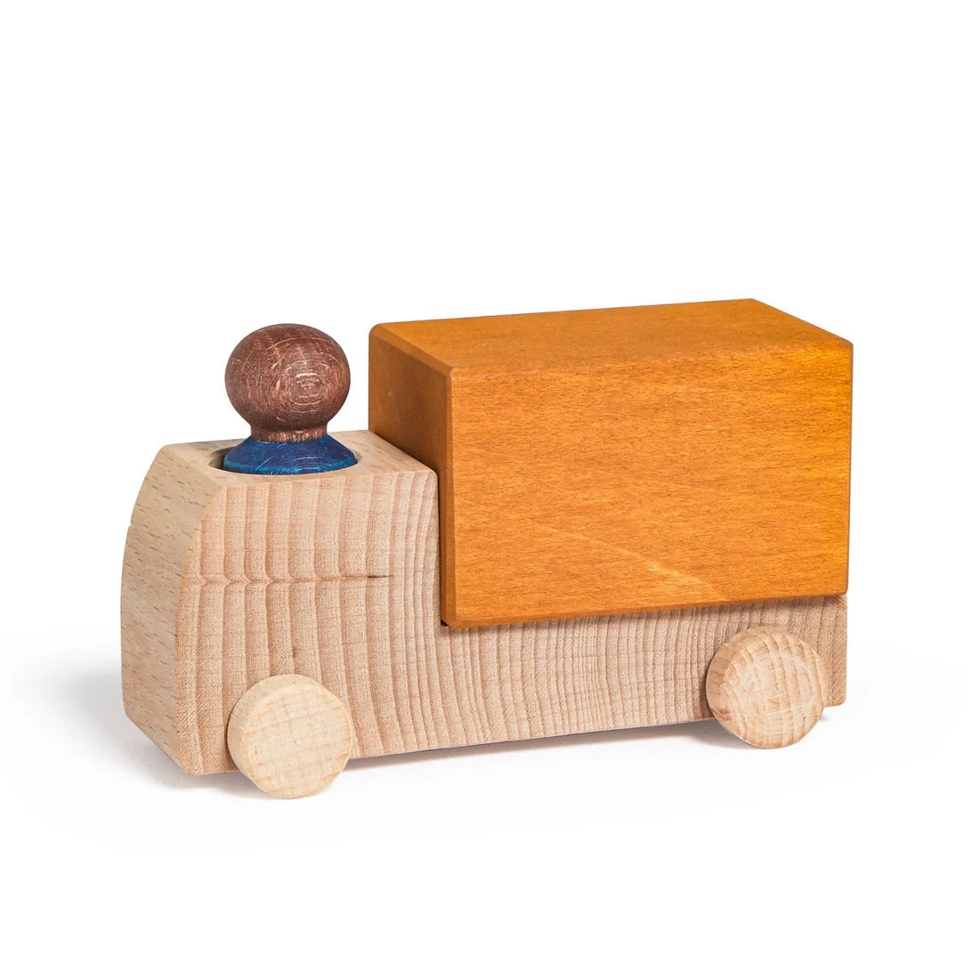 Lubulona Wooden Truck - Ochre - Image 2