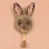 Coat Hanger - Brown Bunny
