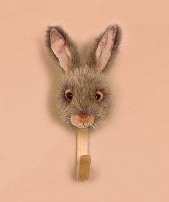 Coat Hanger - Brown Bunny