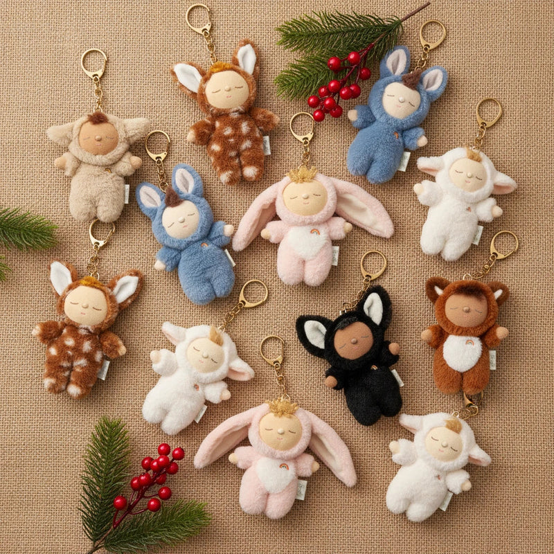 Olli Ella Cozy Bag Charm - Lamby Pookie - Final Sale - Image 3